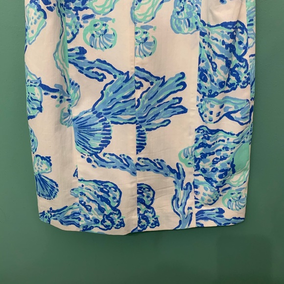 Lily Pulitzer Emery Shift Dress in Barefoot Princess in Resort White Size 4 - Picture 14 of 15